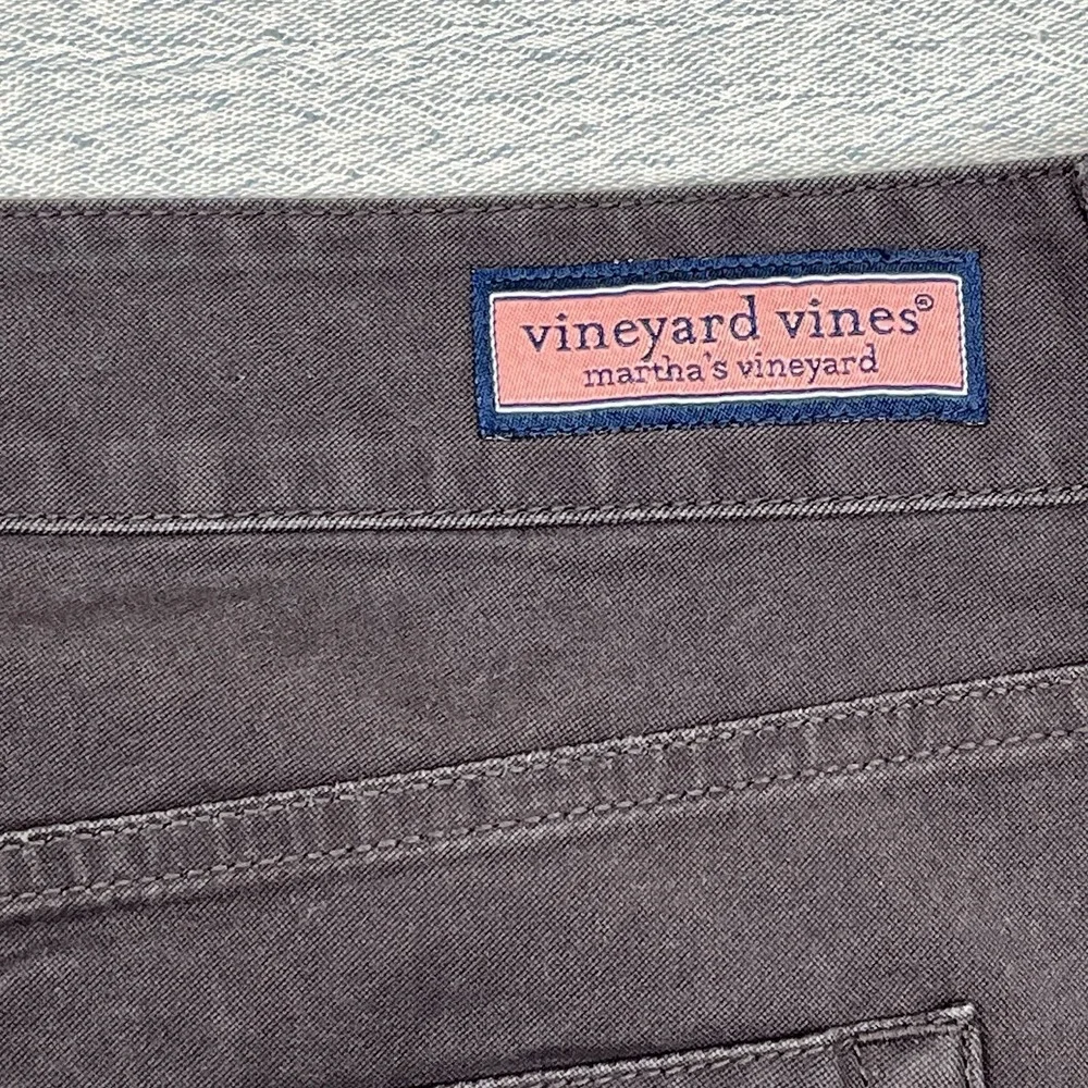 Vineyard Vines Men's Pants - Slim Fit Breaker‎ Pant 38 x 30 Gray